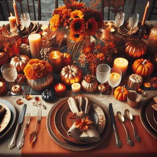 Enchanting Thanksgiving setup