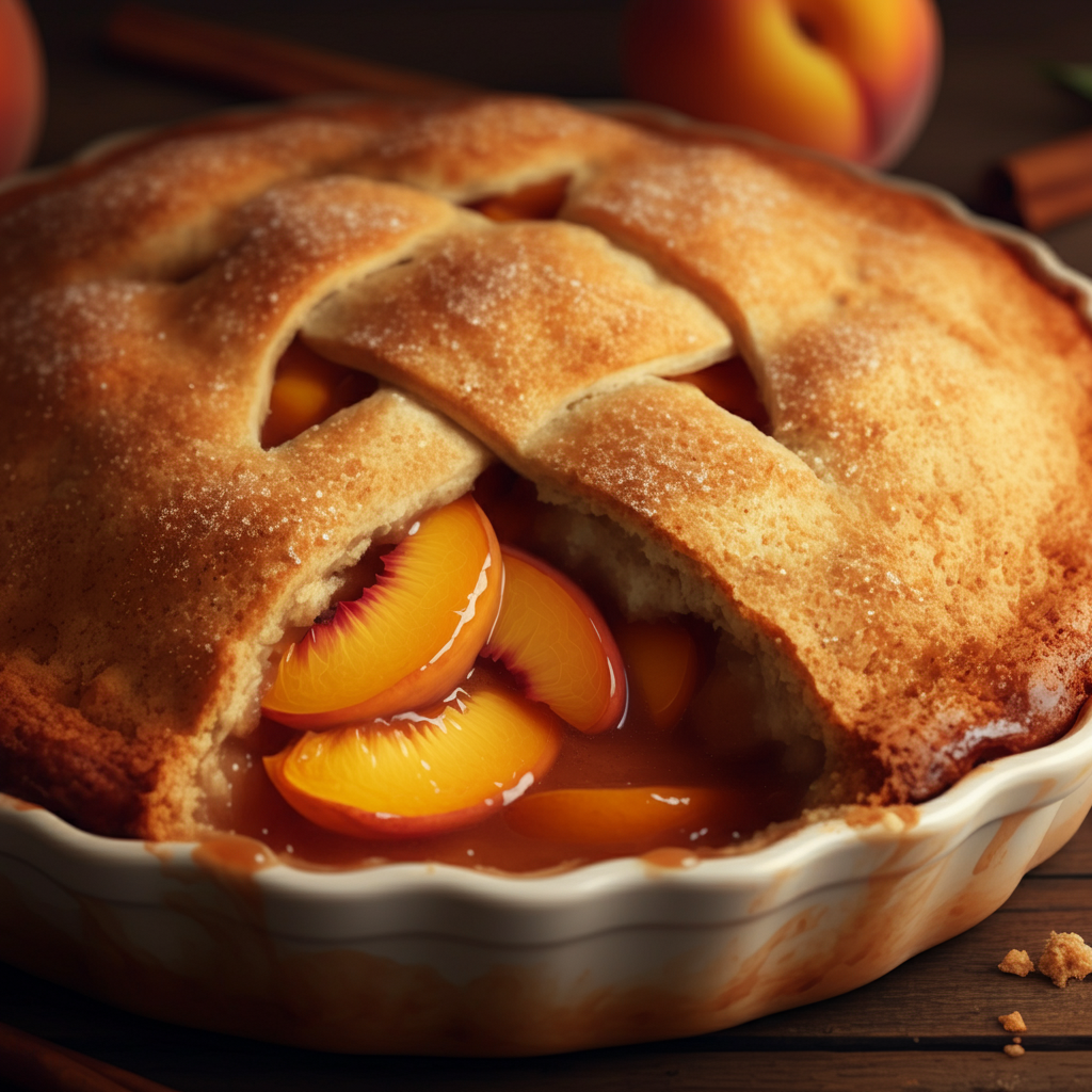 Southern Peach Cobbler